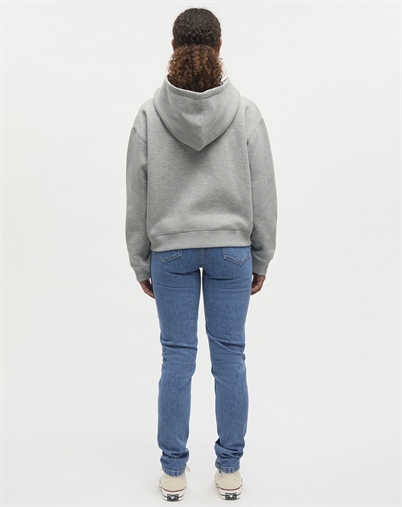 Mads Nørgaard - Standard Bobo Hood Sweatshirt - Grey Melange
